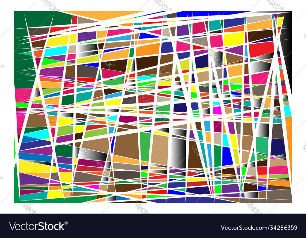 Noise glitch concept abstract colorful random vector image Noise glitch concept abstract colorful random