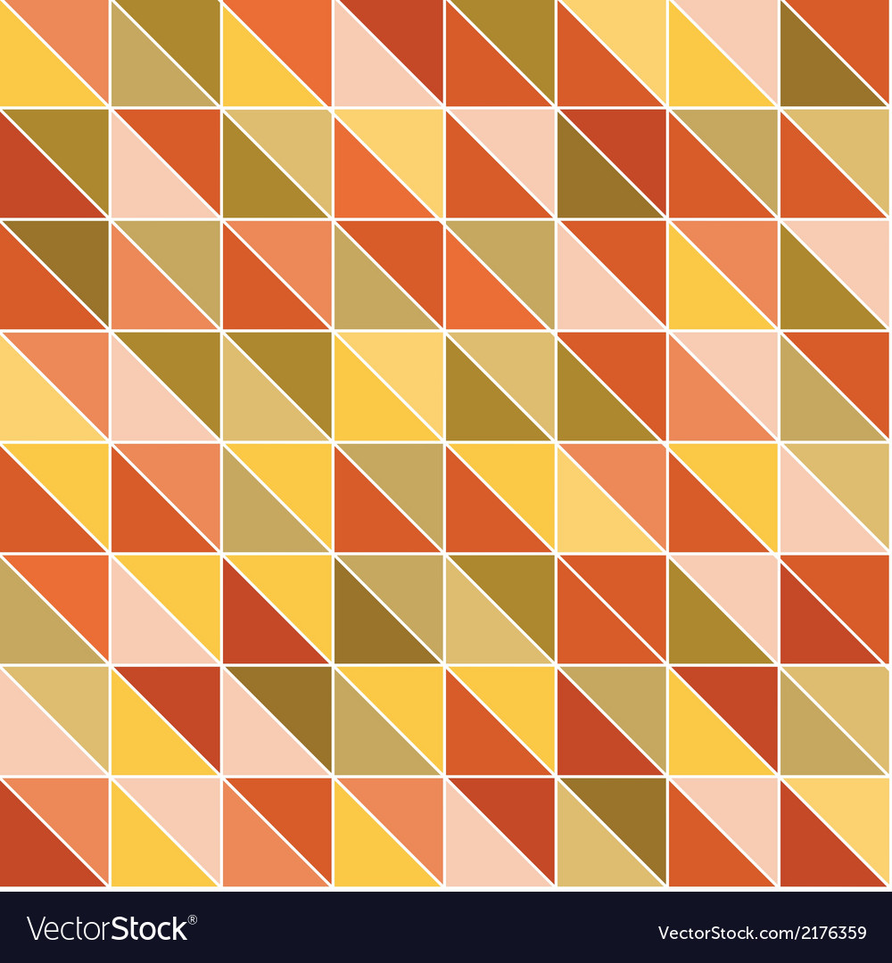 Pattern with triangles