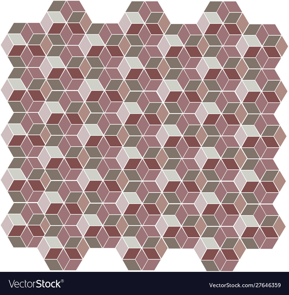 Seamless hexagonal geometric pattern Vector Image Seamless hexagonal geometric pattern
