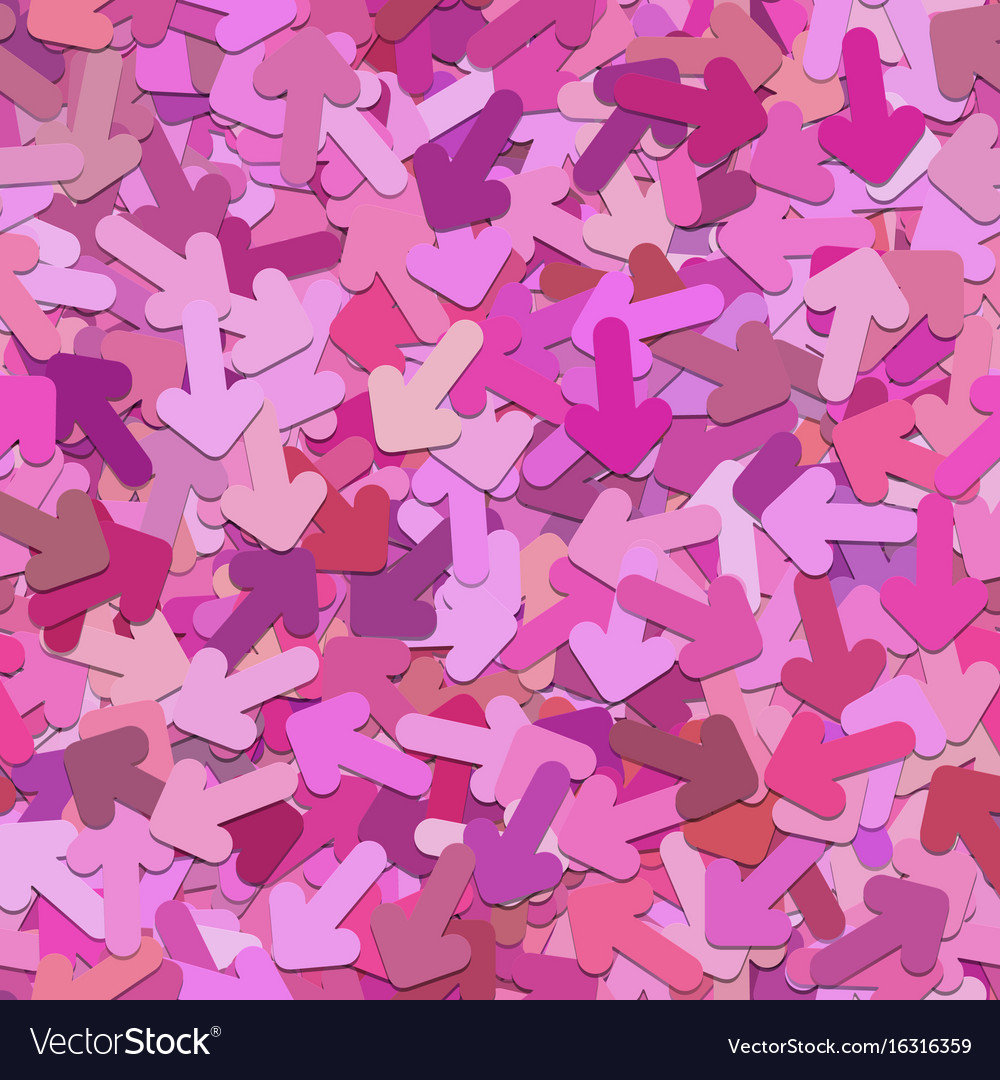 Seamless random arrow pattern background - from