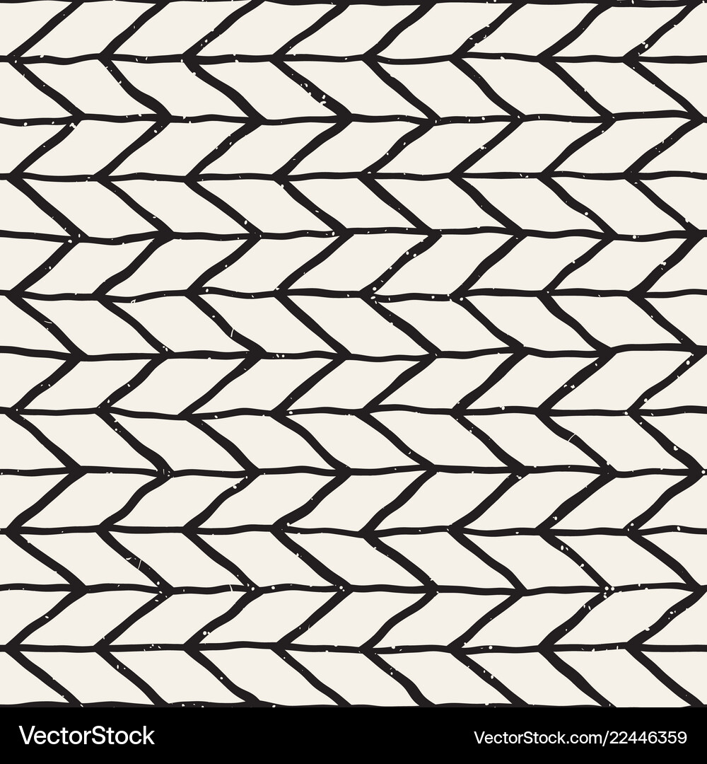 Simple ink geometric pattern monochrome black Vector Image