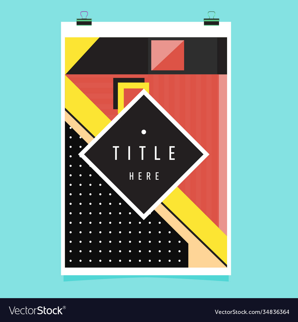 Abstract colorful geometric pattern background Vector Image Abstract colorful geometric pattern background