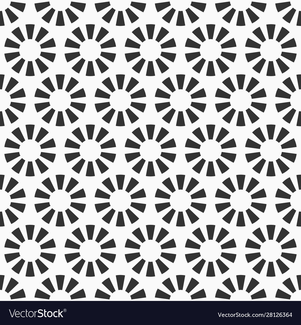 Abstract seamless pattern repeating round vector image Abstract seamless pattern repeating round