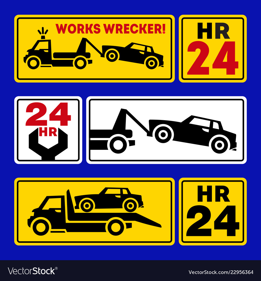 Car towing truck icon