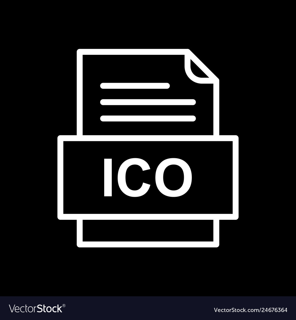 Ico file document icon