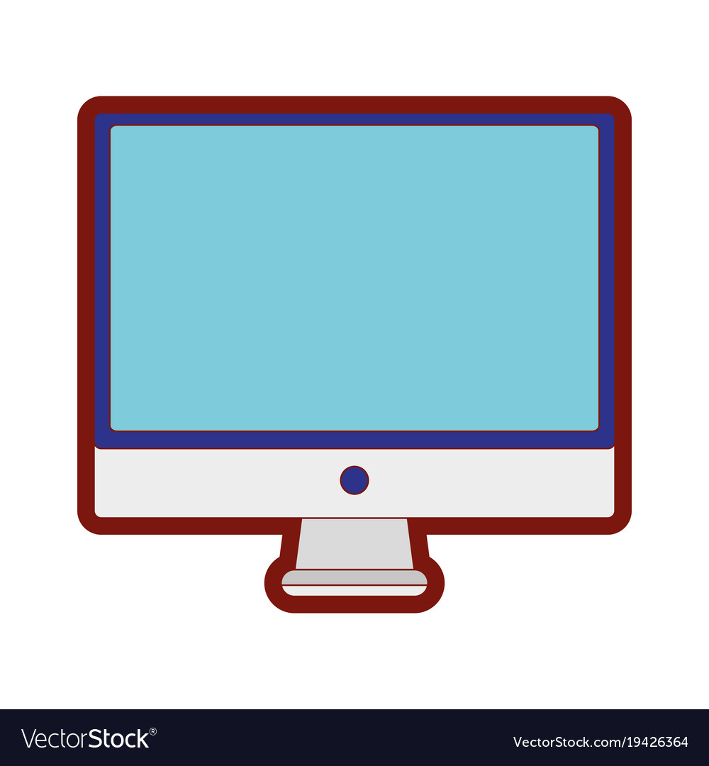Line color electronic computer screen technology
