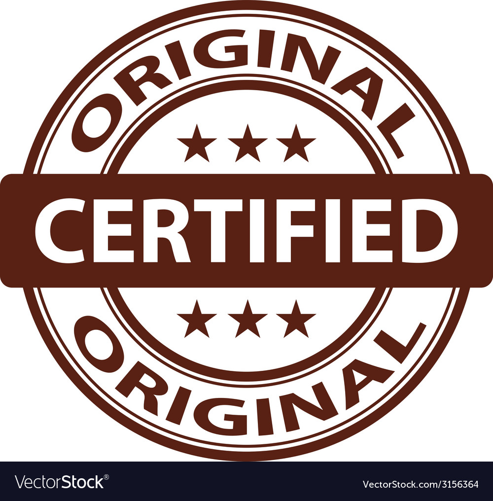 Original stamp Royalty Free Vector Image - VectorStock