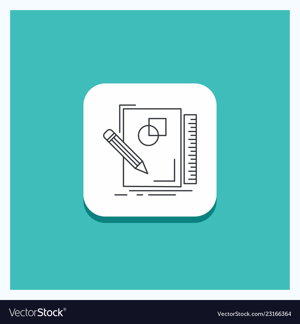 Round button for sketch sketching design draw vector image Round button for sketch sketching design draw