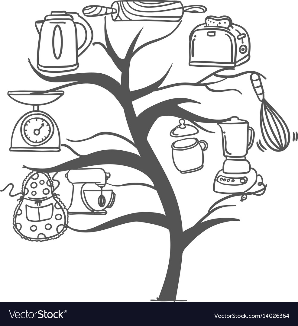 Tree kitchen set style collection