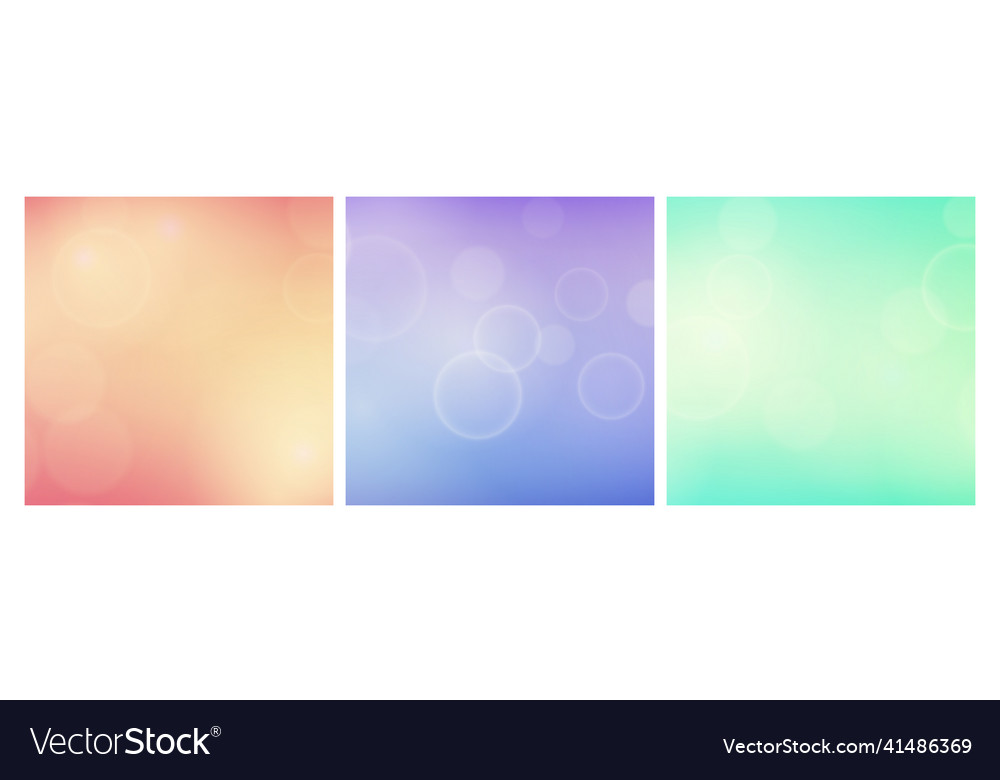 Abstract background with blur bokeh light effect vector image Abstract background with blur bokeh light effect