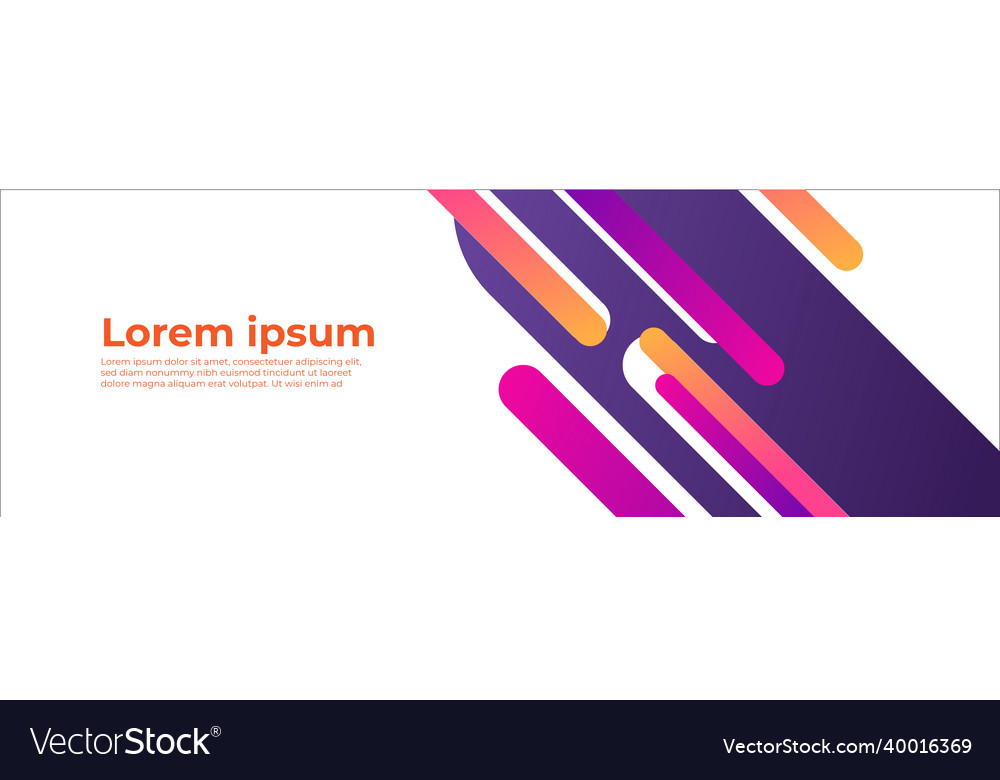 Abstract tech banner design web template set Vector Image Abstract tech banner design web template set