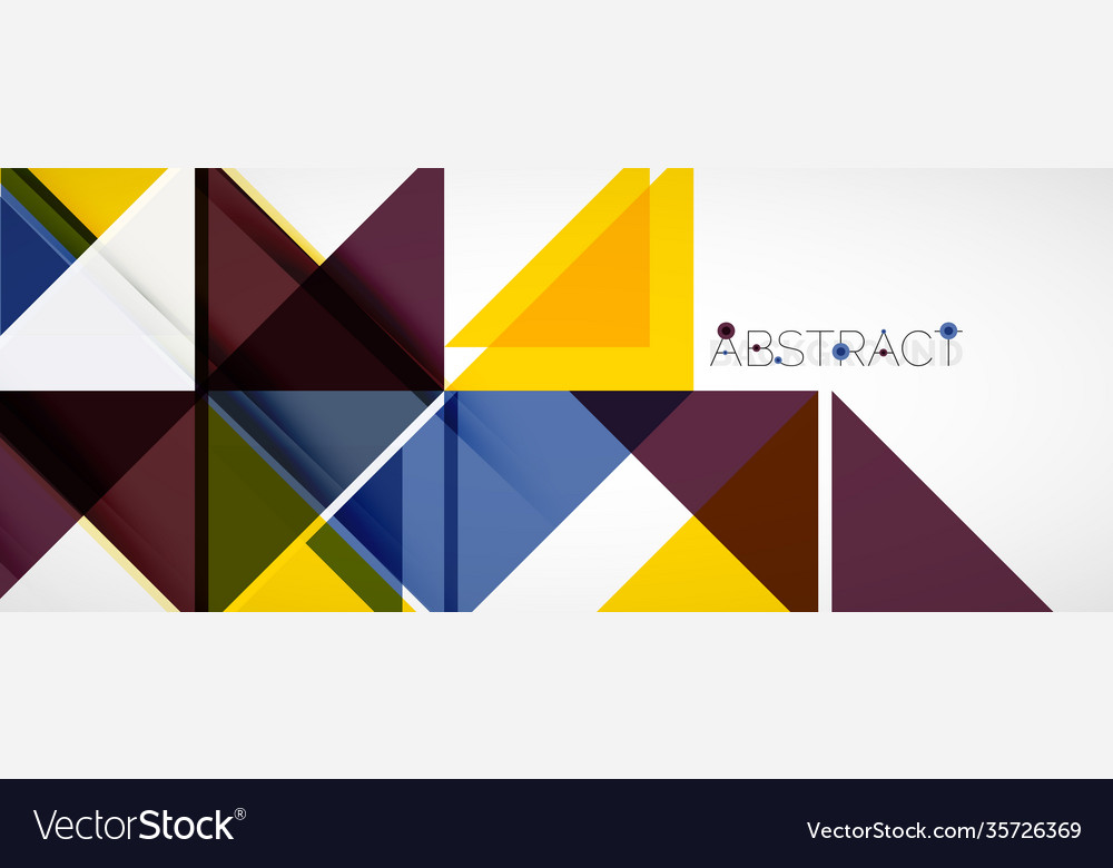 Geometric abstract background techno color