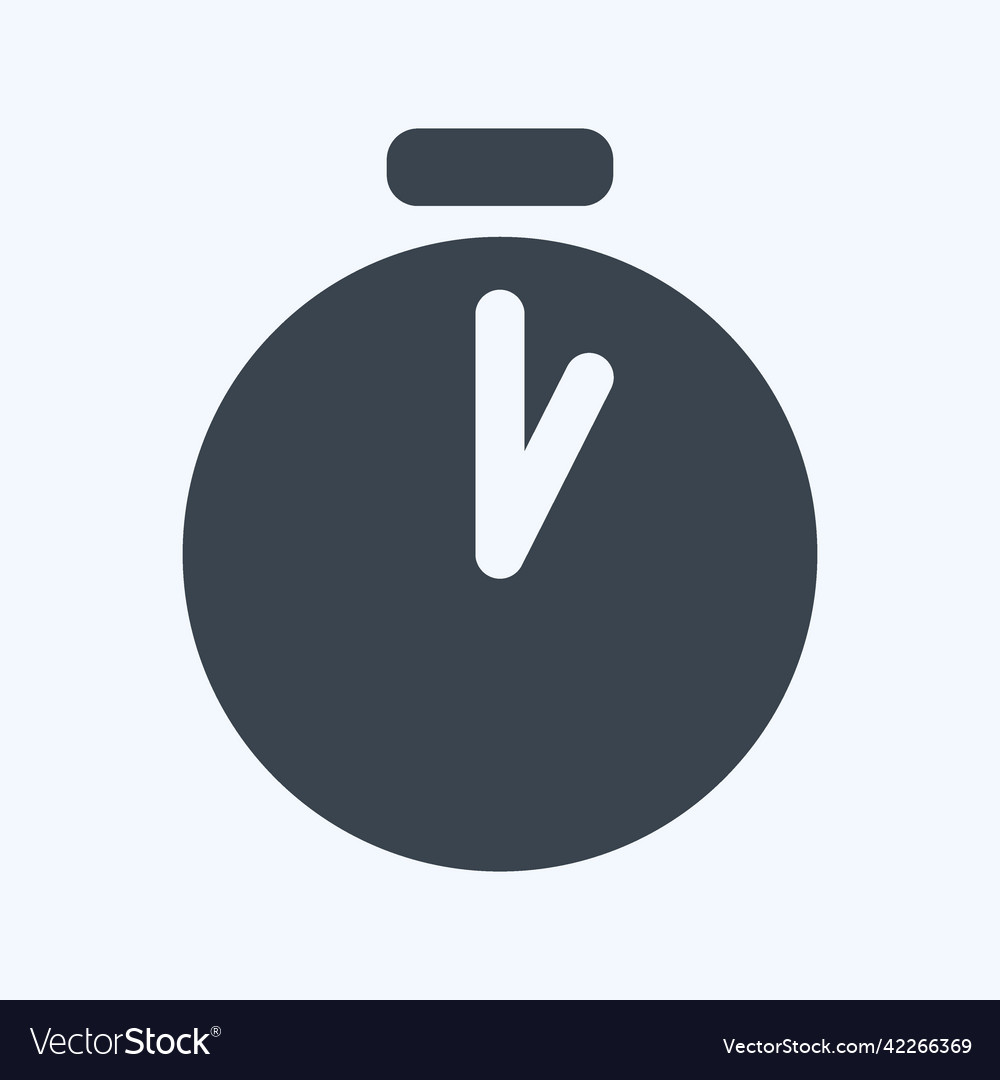 Icon timer suitable for photo editing symbol vector image Icon timer suitable for photo editing symbol