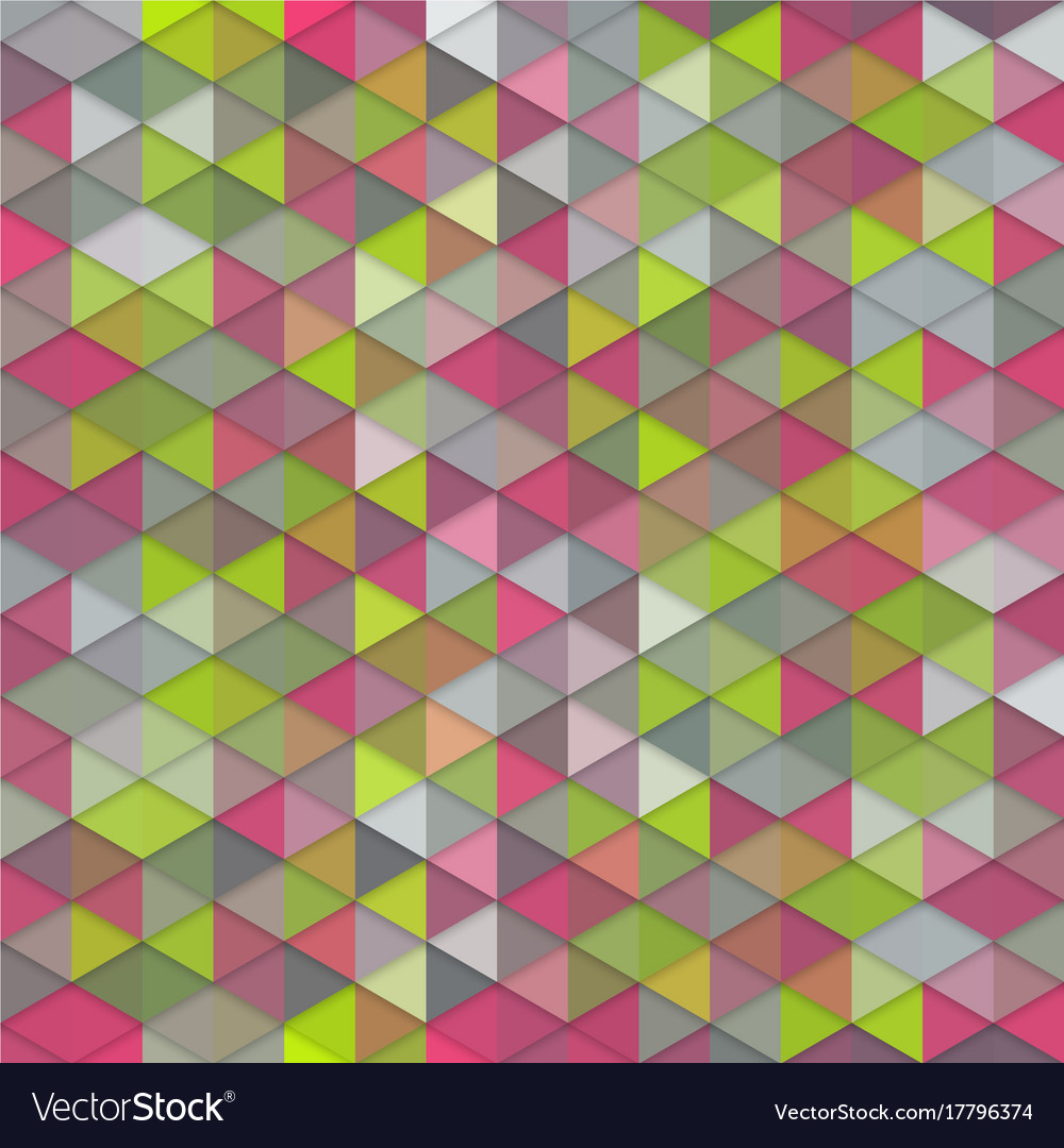Abstract background of triangles
