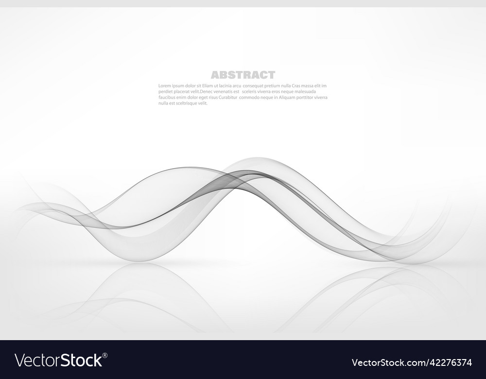 Abstract Gray Wavy Background