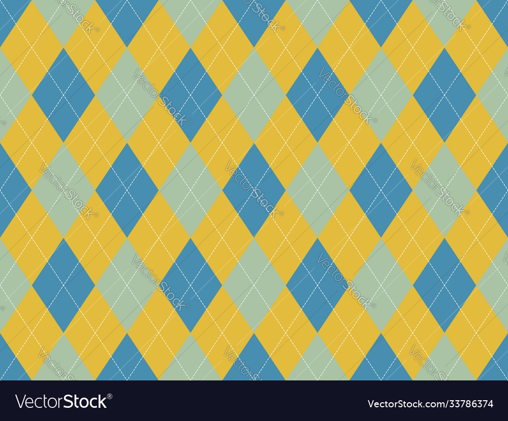 Argyle pattern seamless fabric texture background