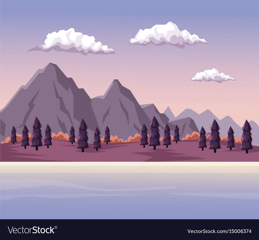 colorful background with dawn