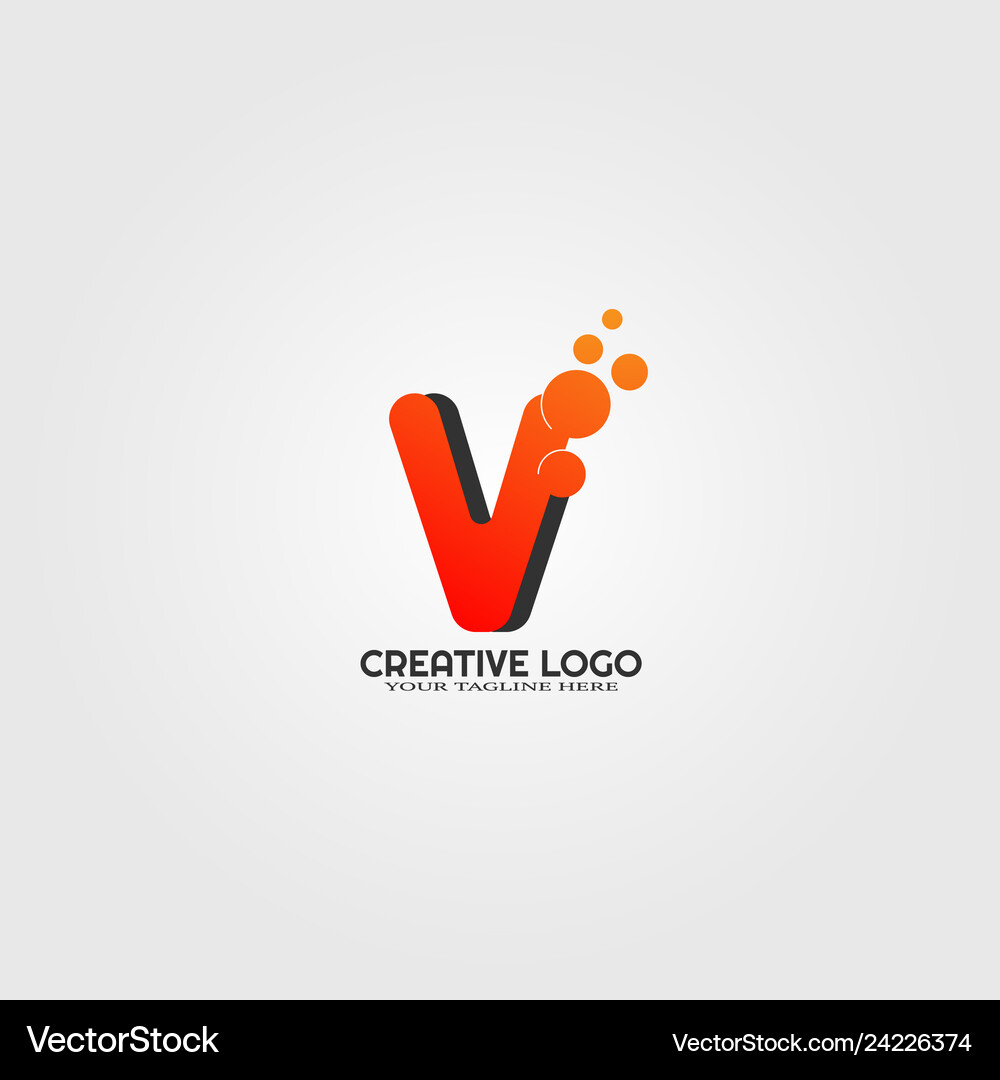 Creative logo template technology Royalty Free Vector Image