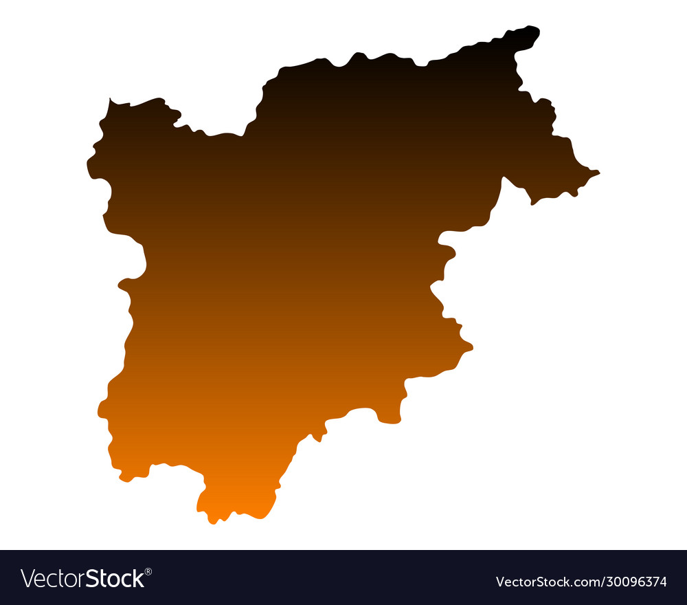 Map trentino-south tyrol