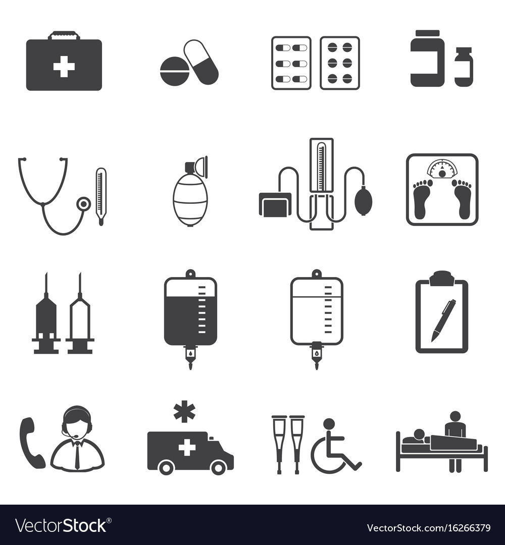 Hospital Icon set Hospital Icon set