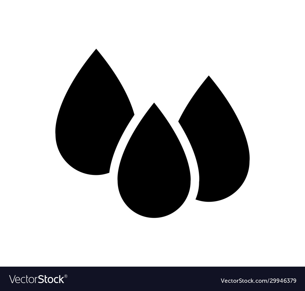 Oil icon on white background