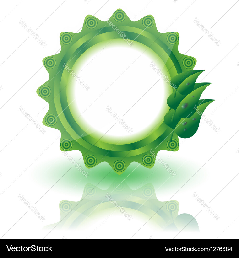 Eco label Royalty Free Vector Image - VectorStock