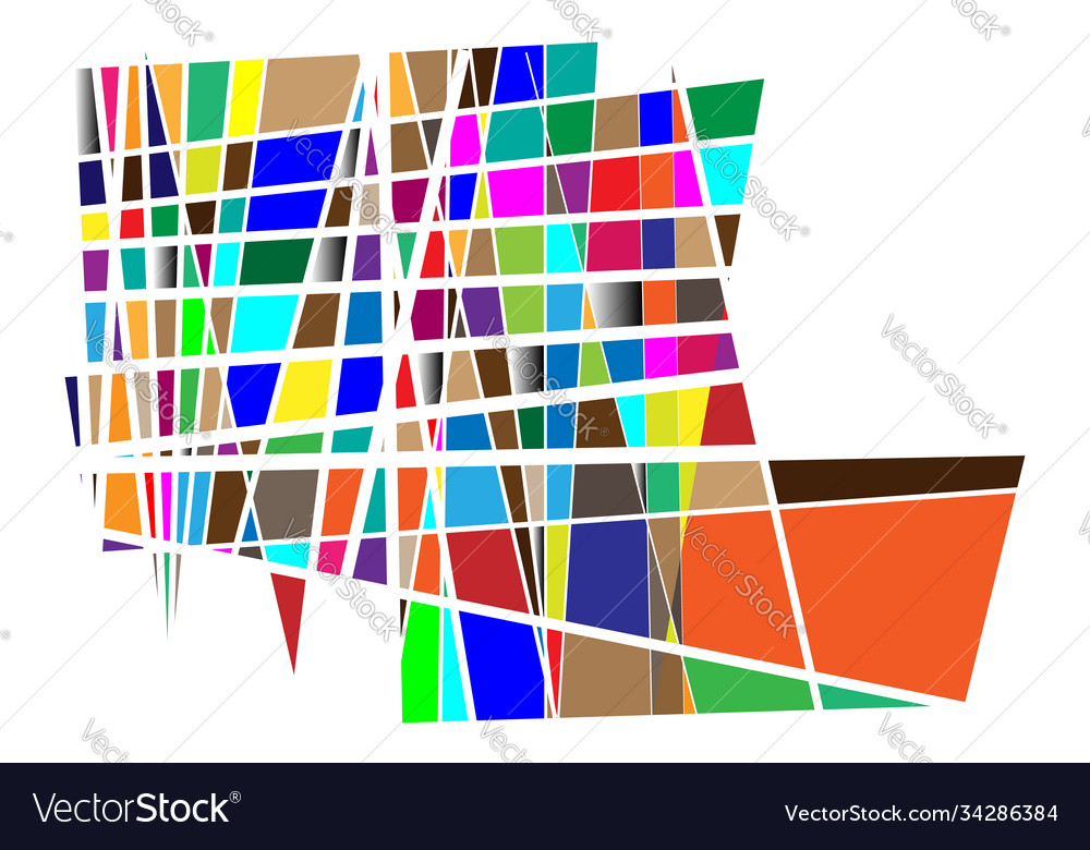 Noise glitch concept abstract colorful random vector image Noise glitch concept abstract colorful random