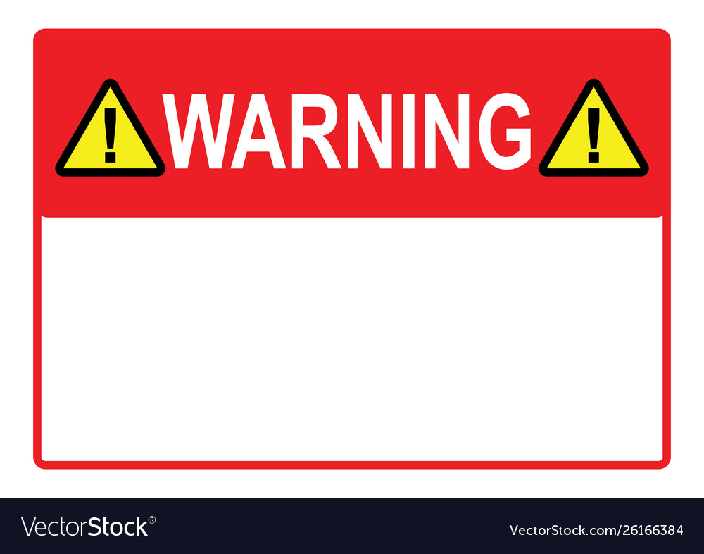 Warning SVG