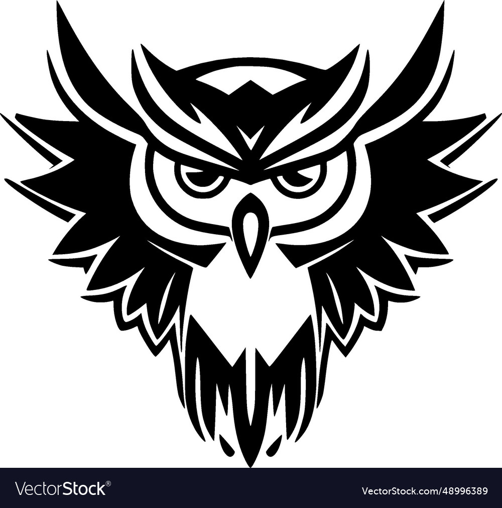 Owl - high quality logo ideal for t-shirt