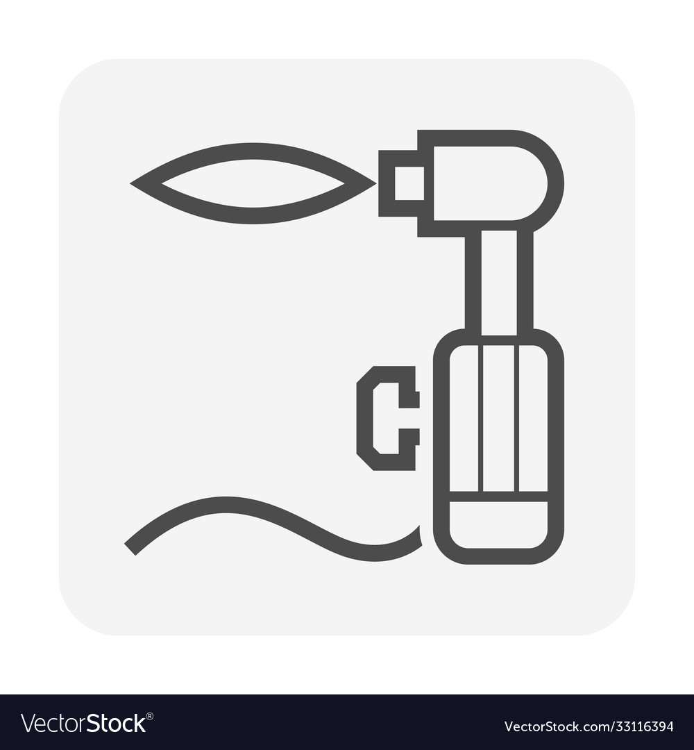 Gas cutting tool icon design Royalty Free Vector Image