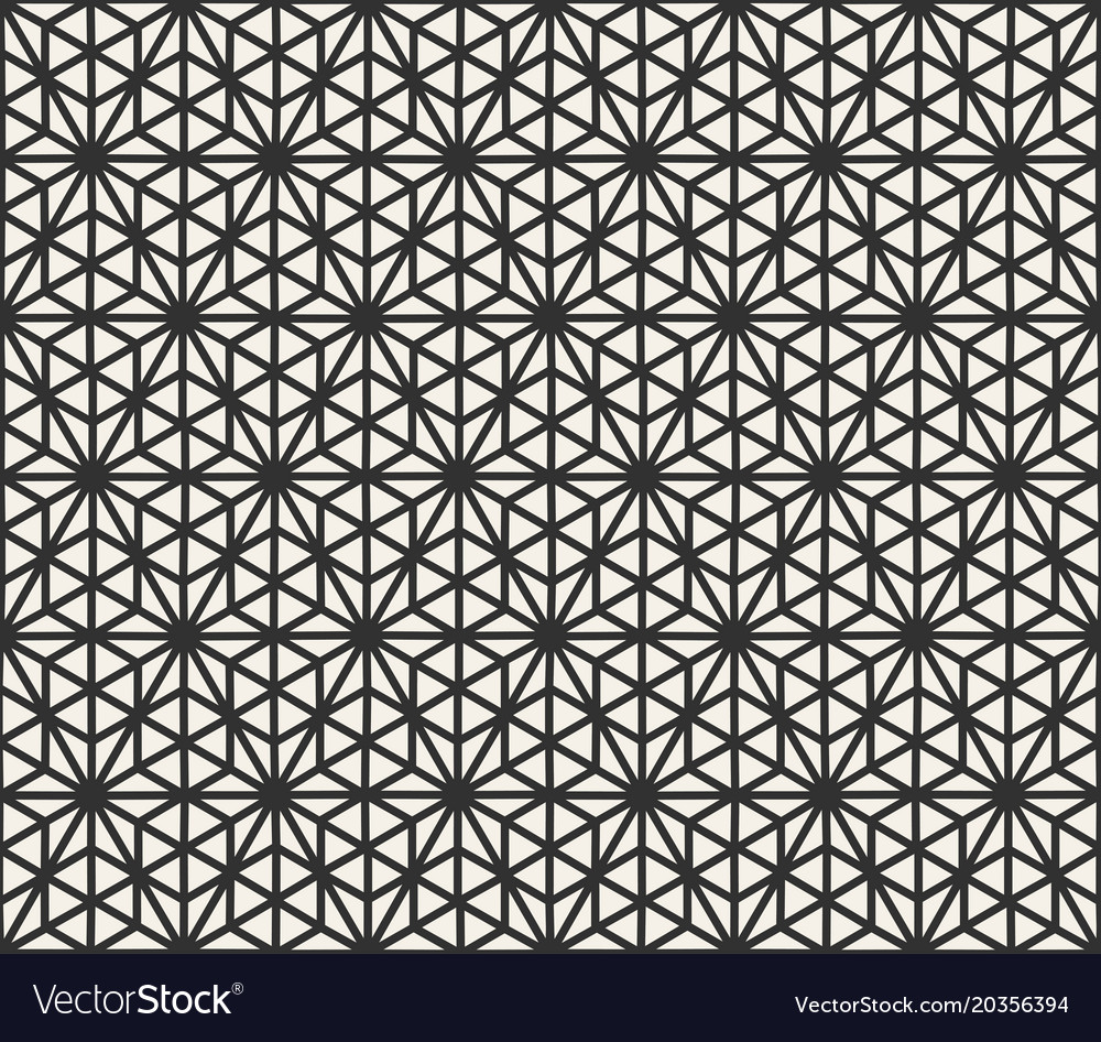 Geometric Triangle Pattern