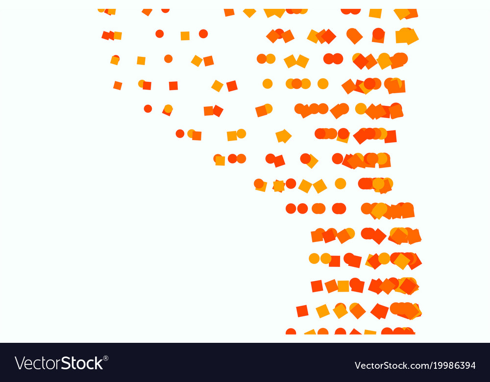 Graphic colored abstract overlapping ellipse