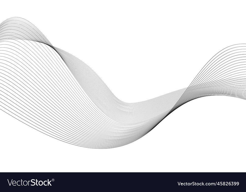 Abstract wave element for design digital vector image Abstract wave element for design digital