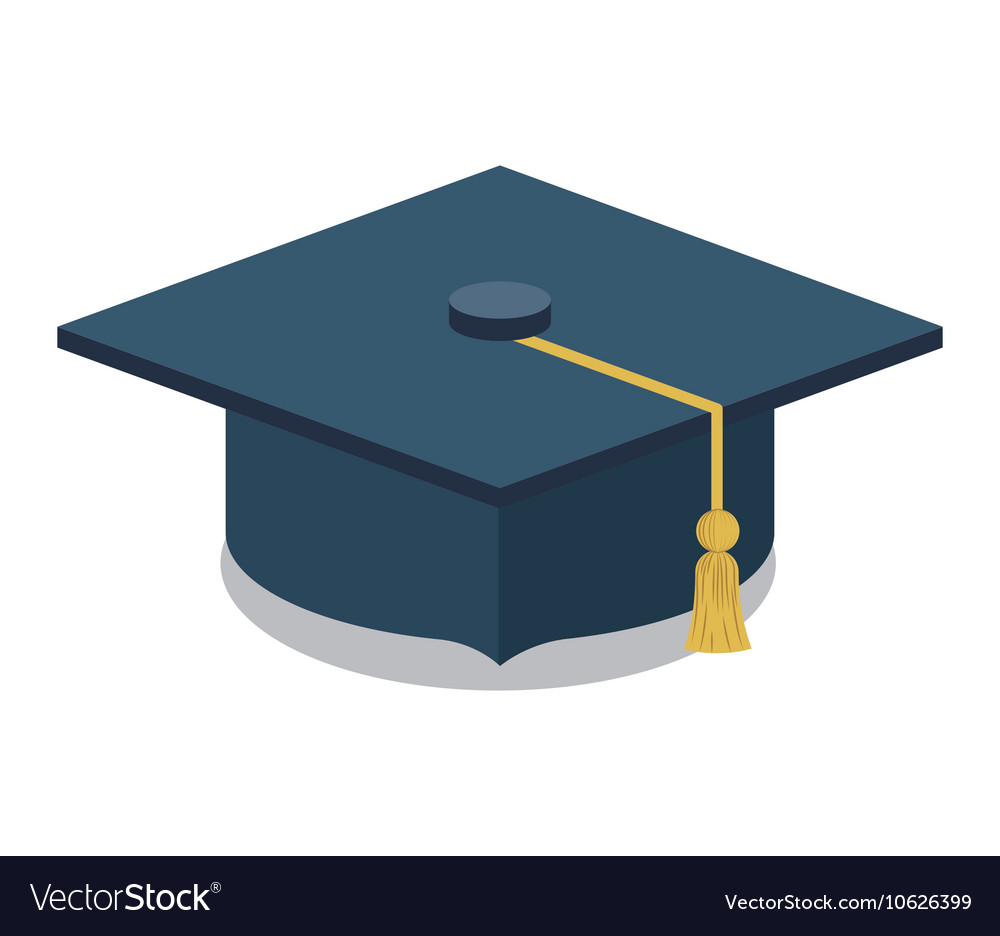 Black Graduation Cap mit Quaste