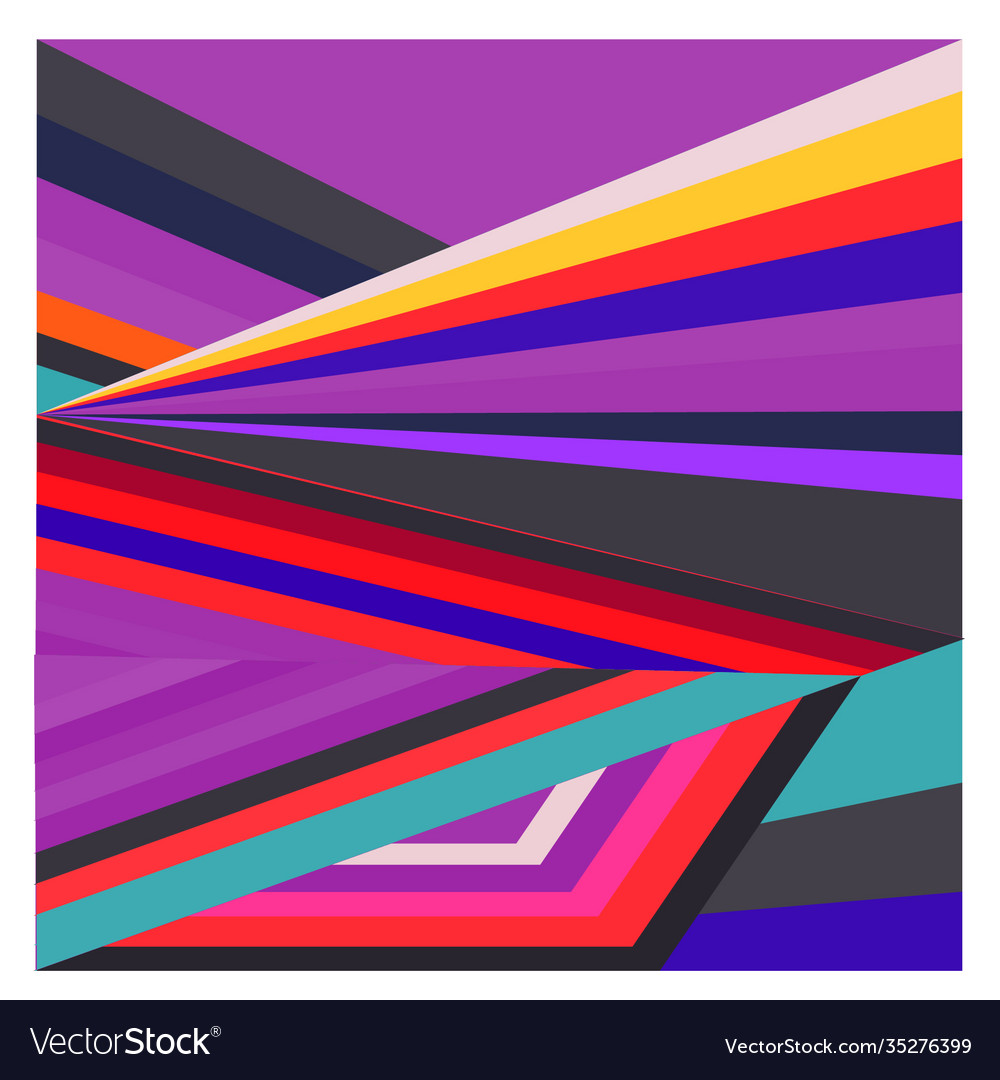Colorful geometric and curve background pattern Vector Image Colorful geometric and curve background pattern