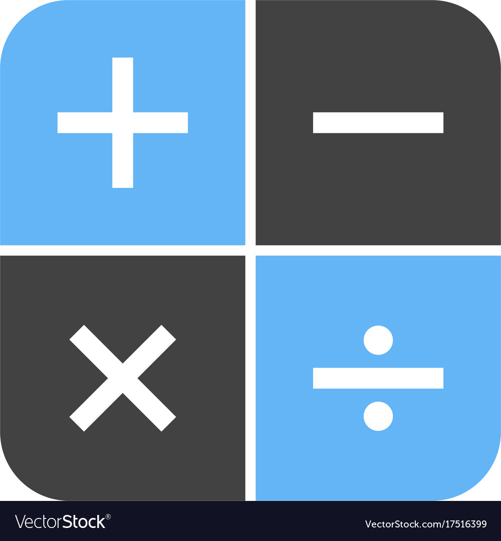 Math symbols i Royalty Free Vector Image - VectorStock