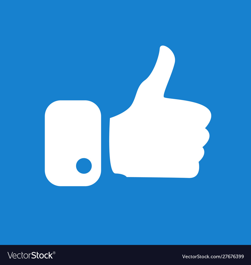 Modern thumbs up icons