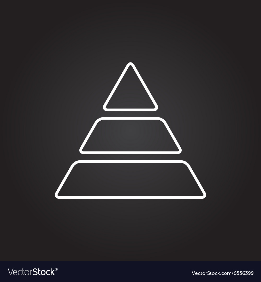 Pyramid icon