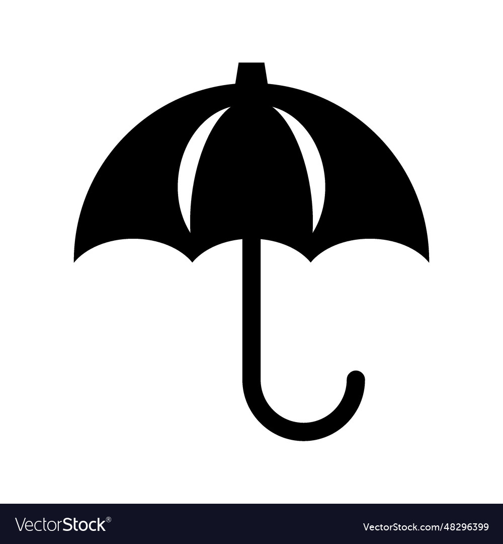 Umbrella icon Royalty Free Vector Image - VectorStock