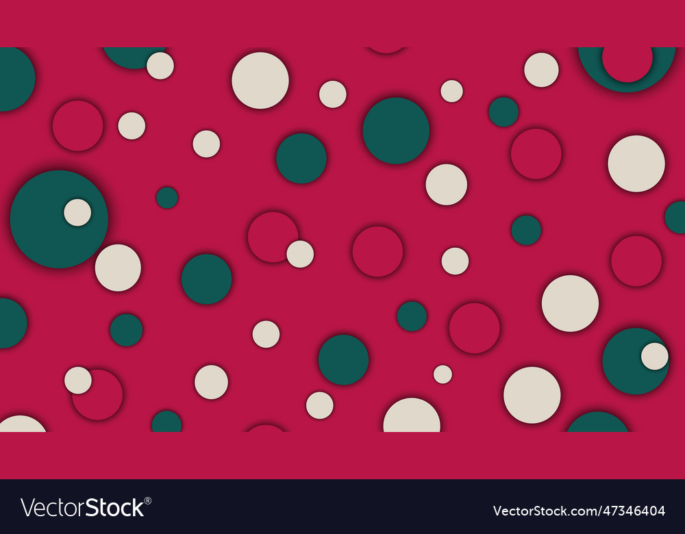 Abstract random circle size pattern vintage vector image Abstract random circle size pattern vintage