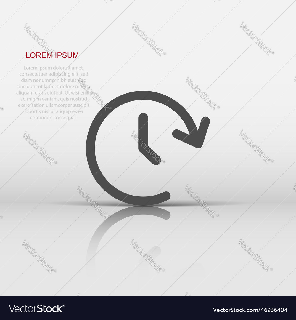 Uhrzeit Icon - Timer 24 Stunden Zeichen