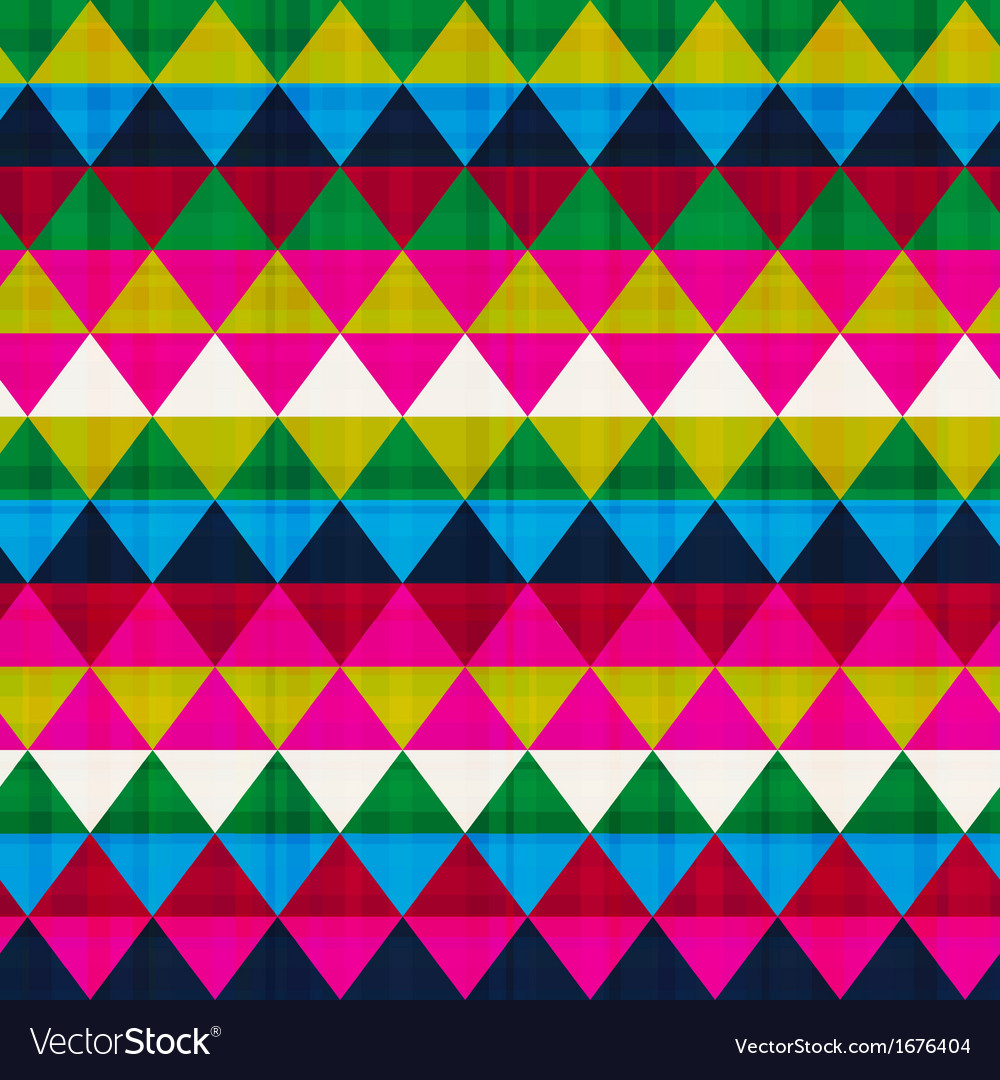 Colorful Triangle Pattern Background