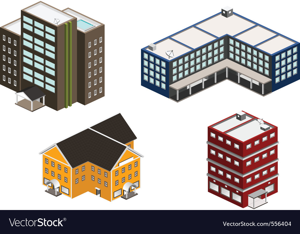 Isometric Building Blocks