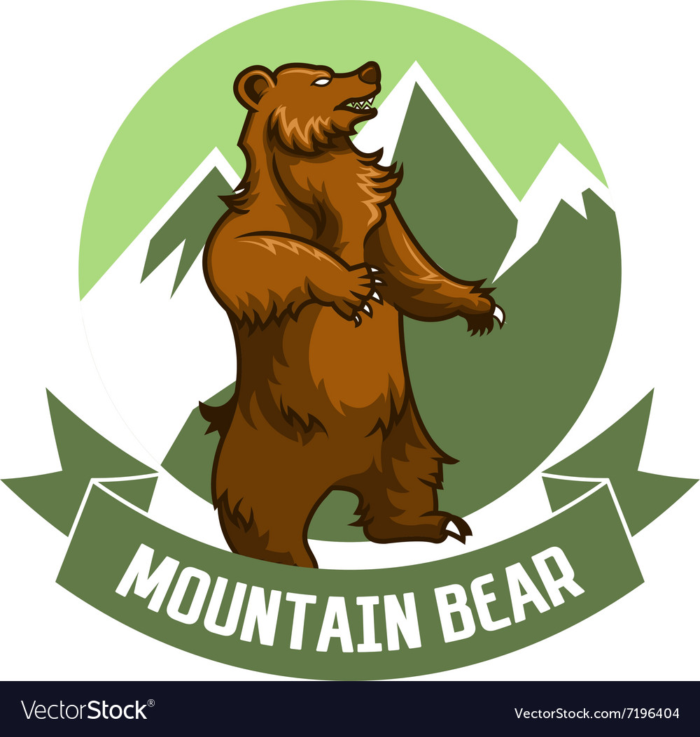 Mountain bear logo