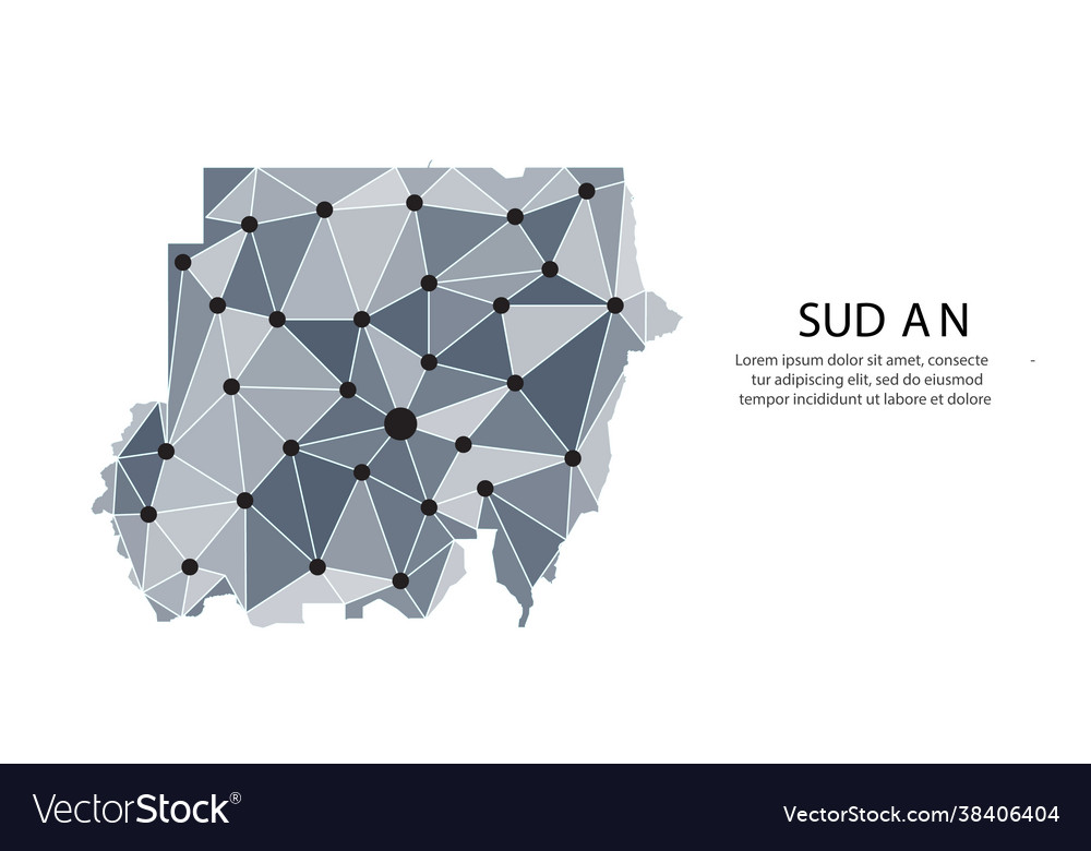 Sudan Communication Network Map
