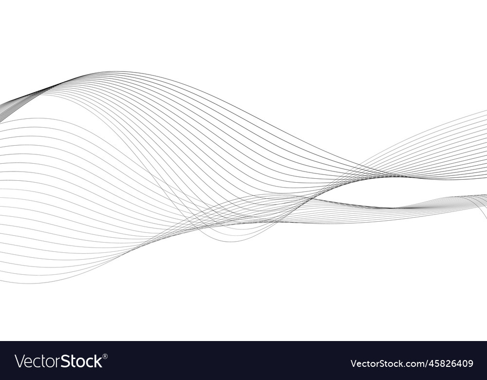 Abstract wave element for design digital vector image Abstract wave element for design digital