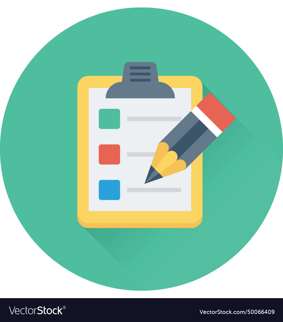 Checklist icon Royalty Free Vector Image - VectorStock