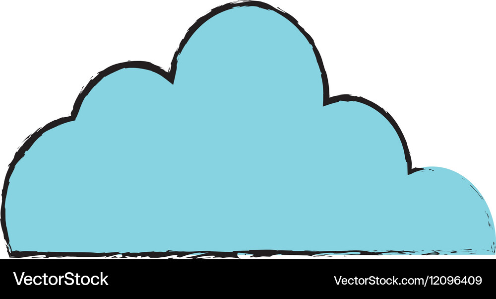 Clouds weather sky Royalty Free Vector Image - VectorStock