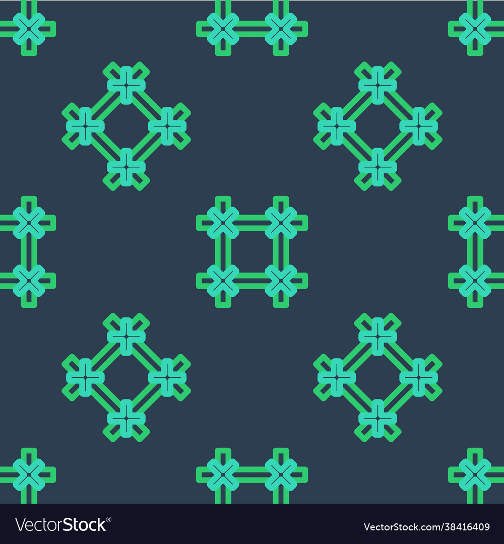 Line prison window icon isolated seamless pattern