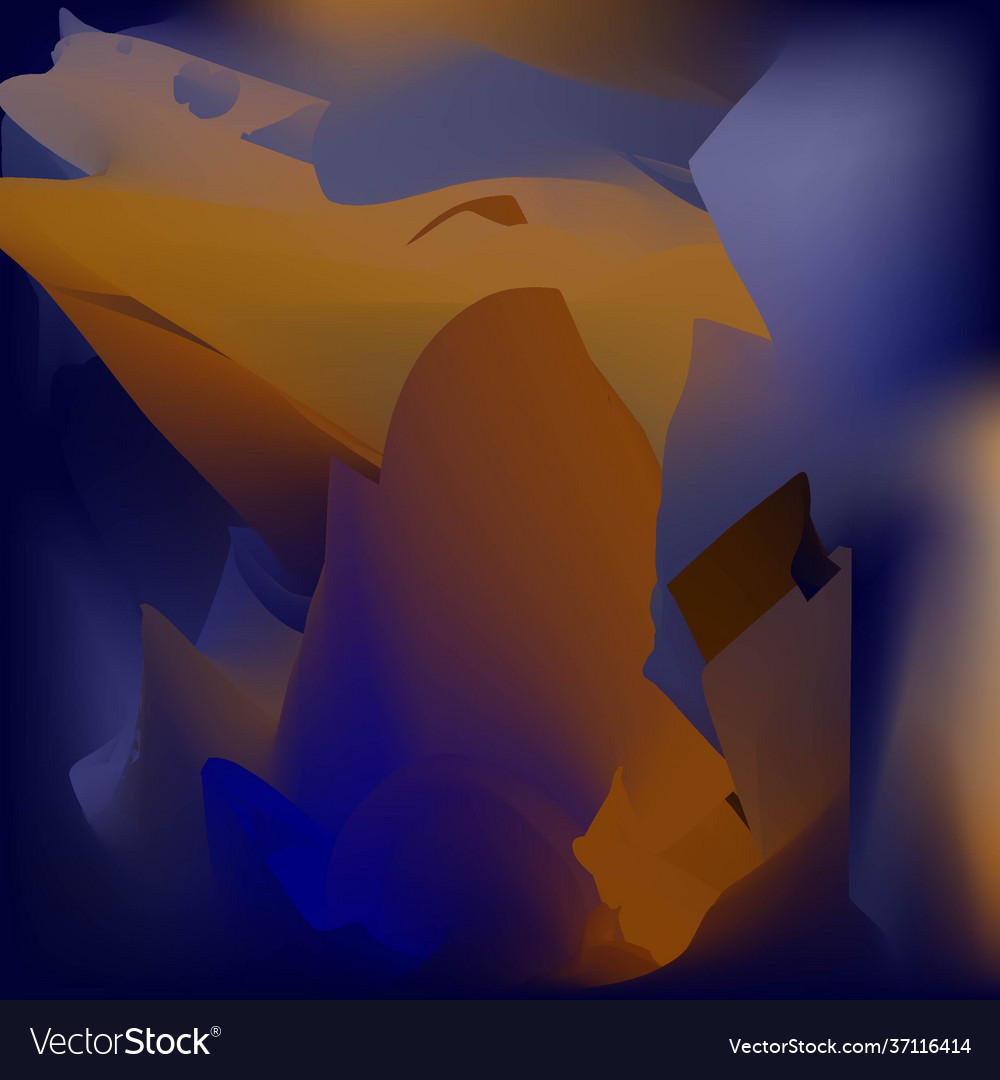 Lightning blured abstract background for design vector image Lightning blured abstract background for design
